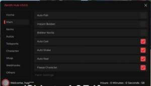 Zenith Hub Fisch Script