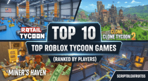 Top 10 Tycoons do Roblox