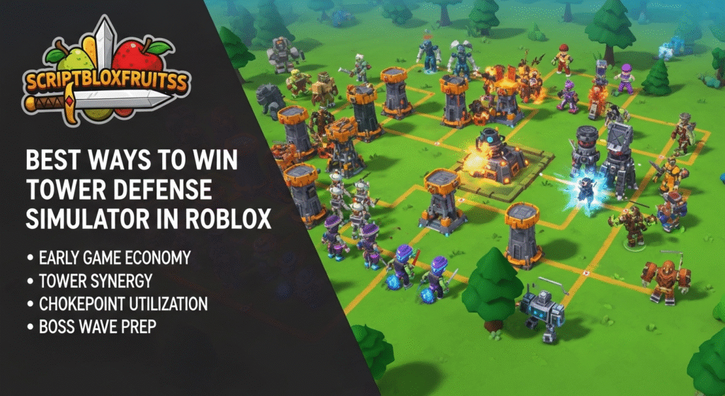 Como Vencer no Tower Defense Simulator