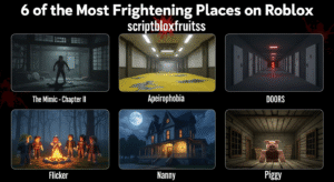 Os 6 Lugares Mais Assustadores para Visitar no Roblox